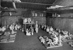Room full of ceramics at Vallauris 2